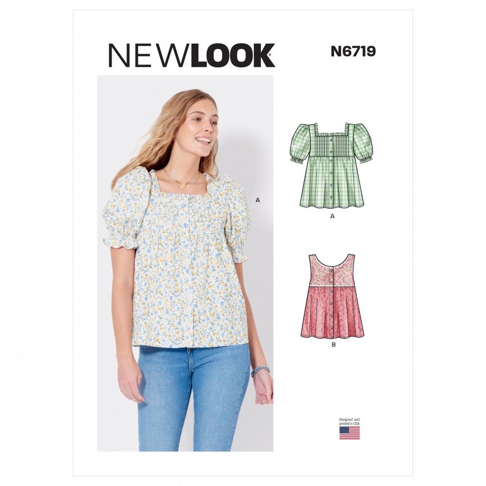 New Look Paper Sewing Pattern 6719
 