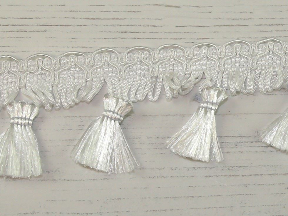 Tassel Fringe Trim Ivory