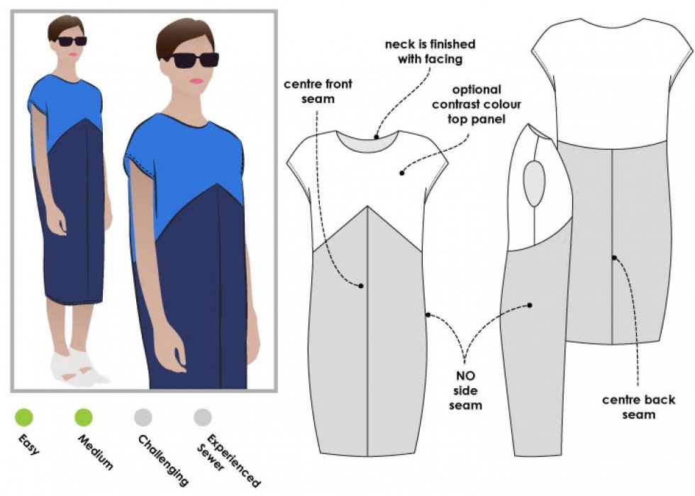 Style Arc Sewing Pattern Mila Dress