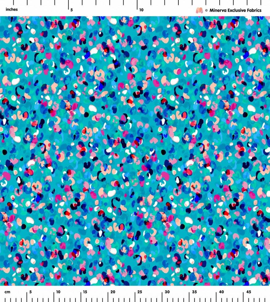 Minerva Exclusive Linen Fabric - POD - Popcorn Jelly - per metre - Picture 6 of 8