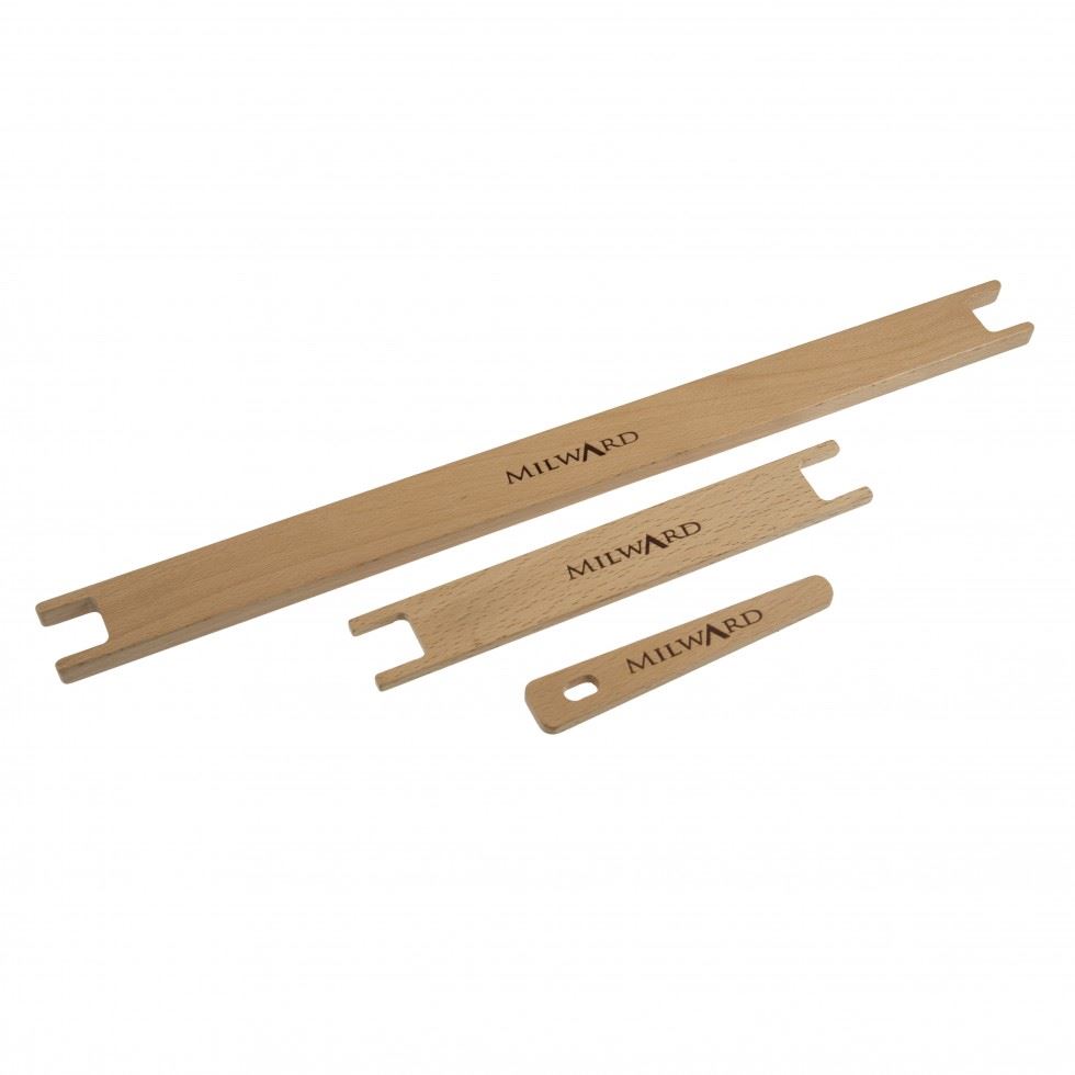 Milward Beech Wood Weaving Tools Set