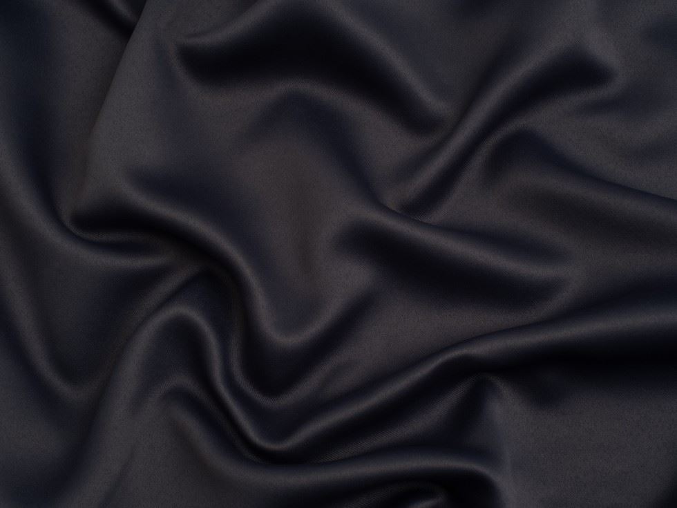 Minerva Core Range Polyester Blackout Lining Fabric Navy Blue
 