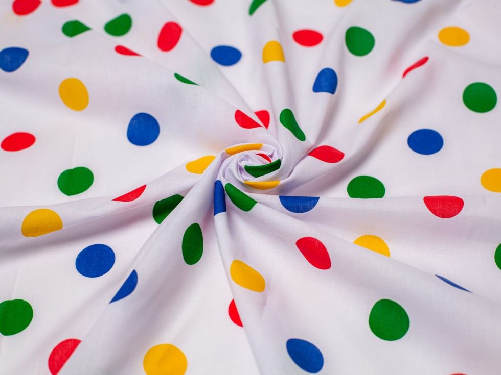 Printed Polycotton Fabric 112.5cm / 45" Wide - per metre - Picture 3 of 3