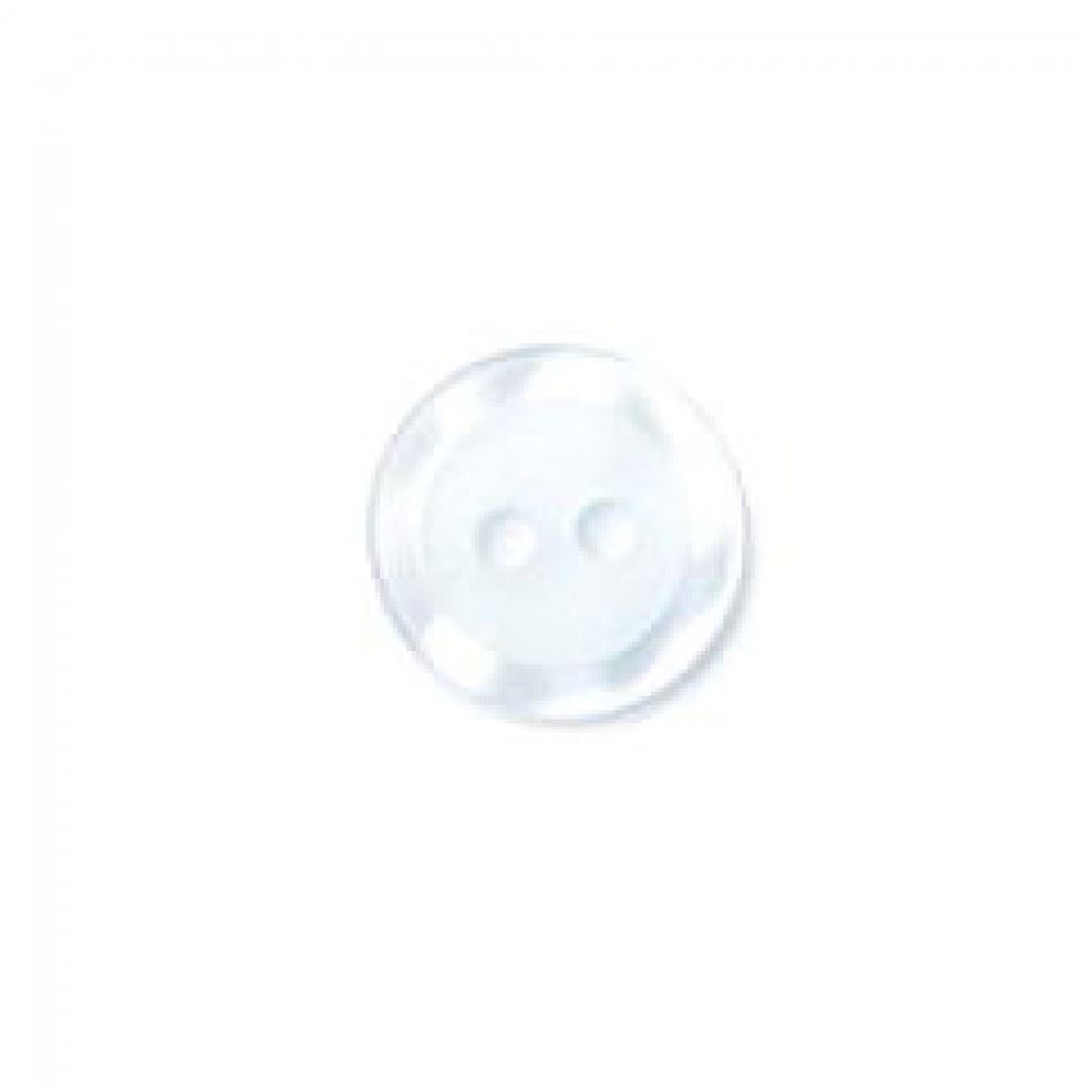 Crendon Round Pearlescent Buttons (Value Pack) Light Blue