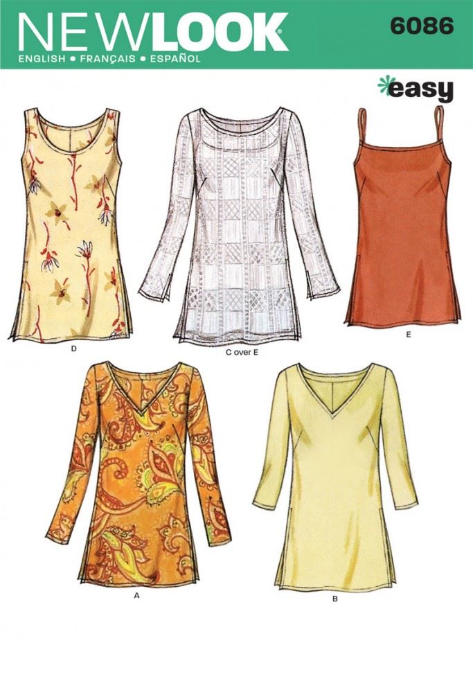 New Look Sewing Pattern 6086