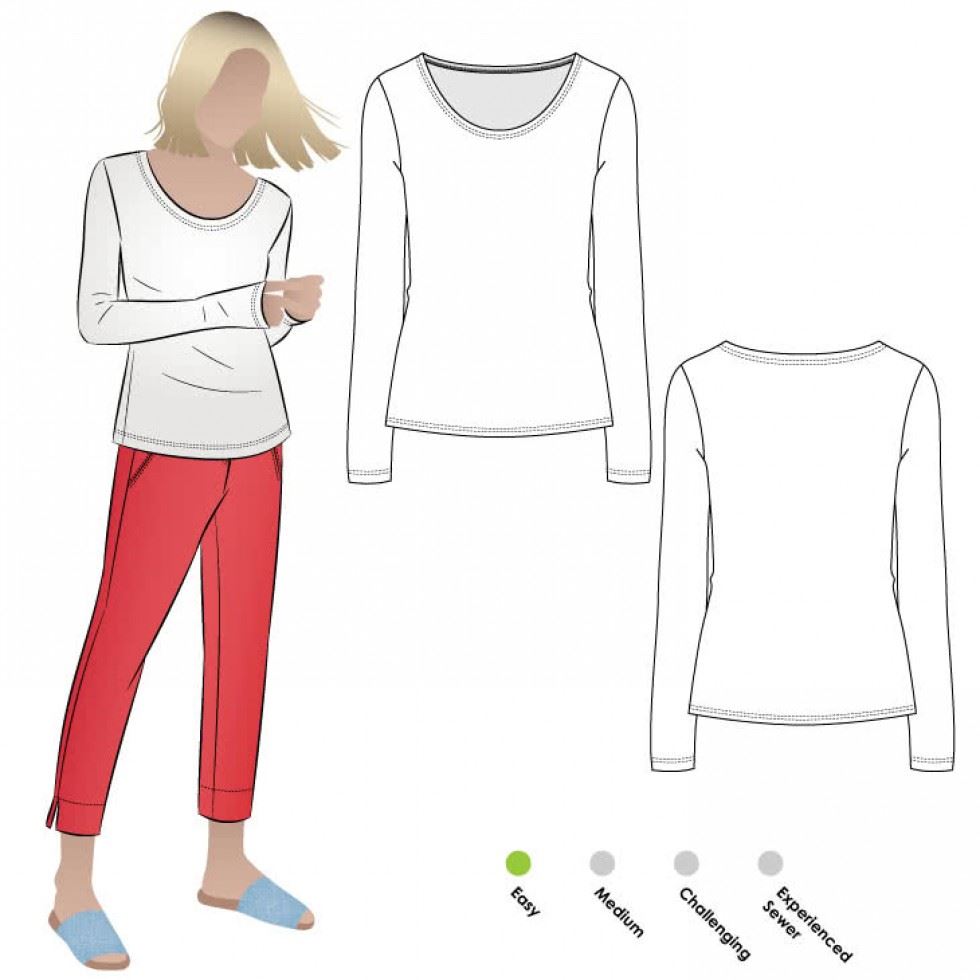 Style Arc Paper Sewing Pattern Susan Top