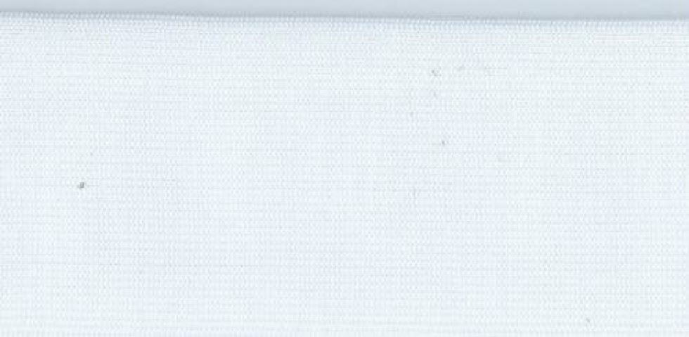 Minerva Core Range Tubular Knitted Cuff Ribbing White
 
