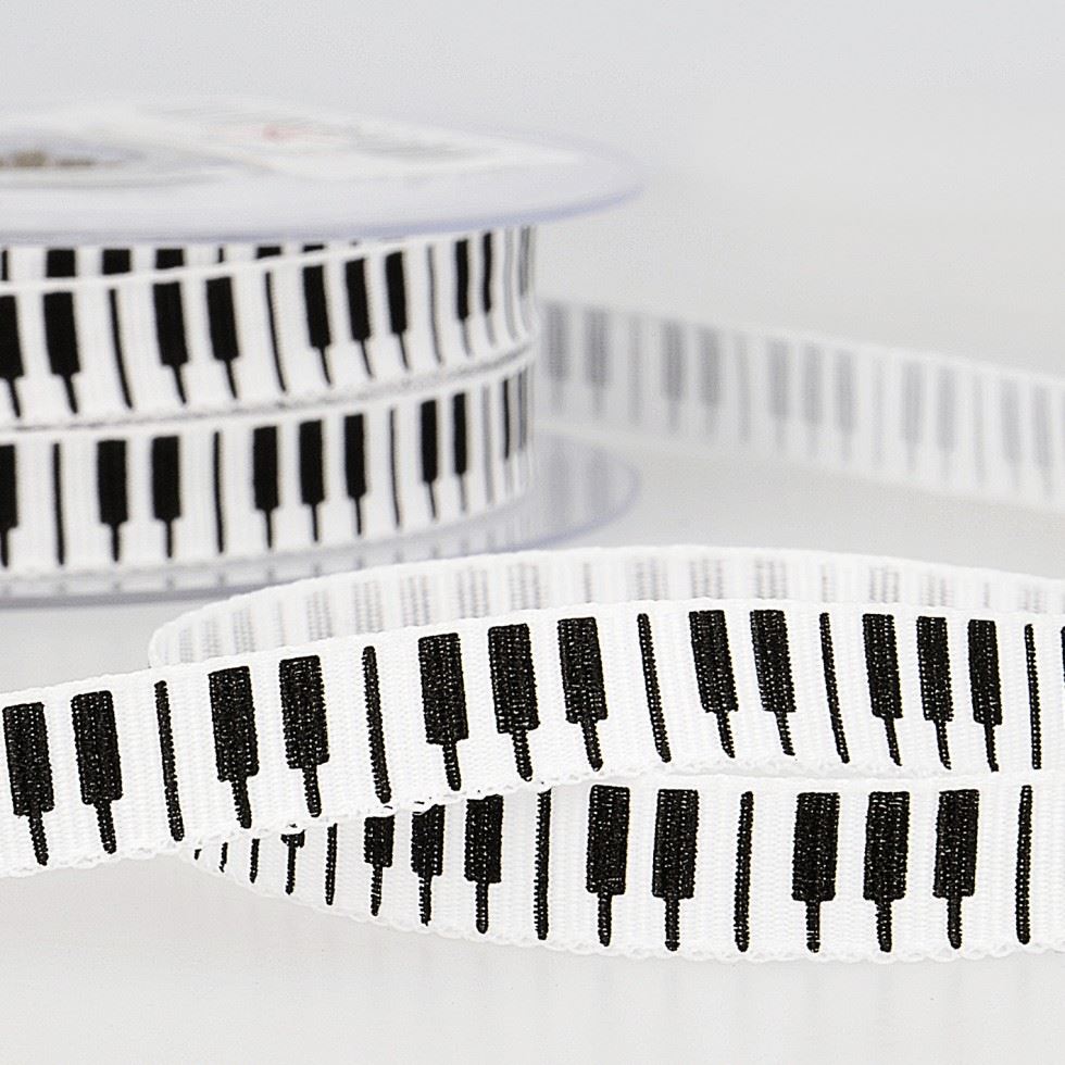 Stephanoise Piano Ribbon White
 