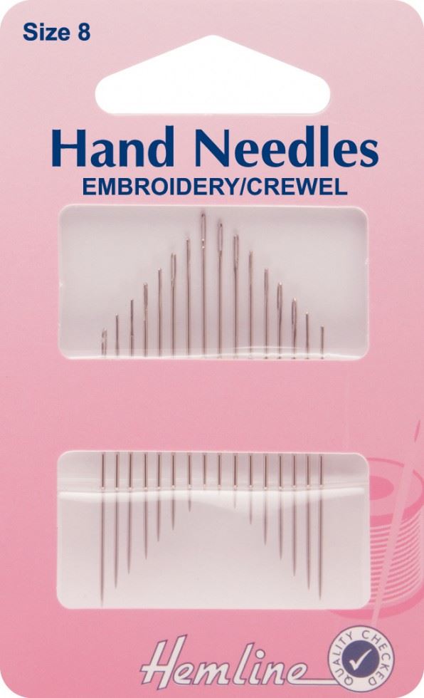 Hemline Embroidery Sewing Needles