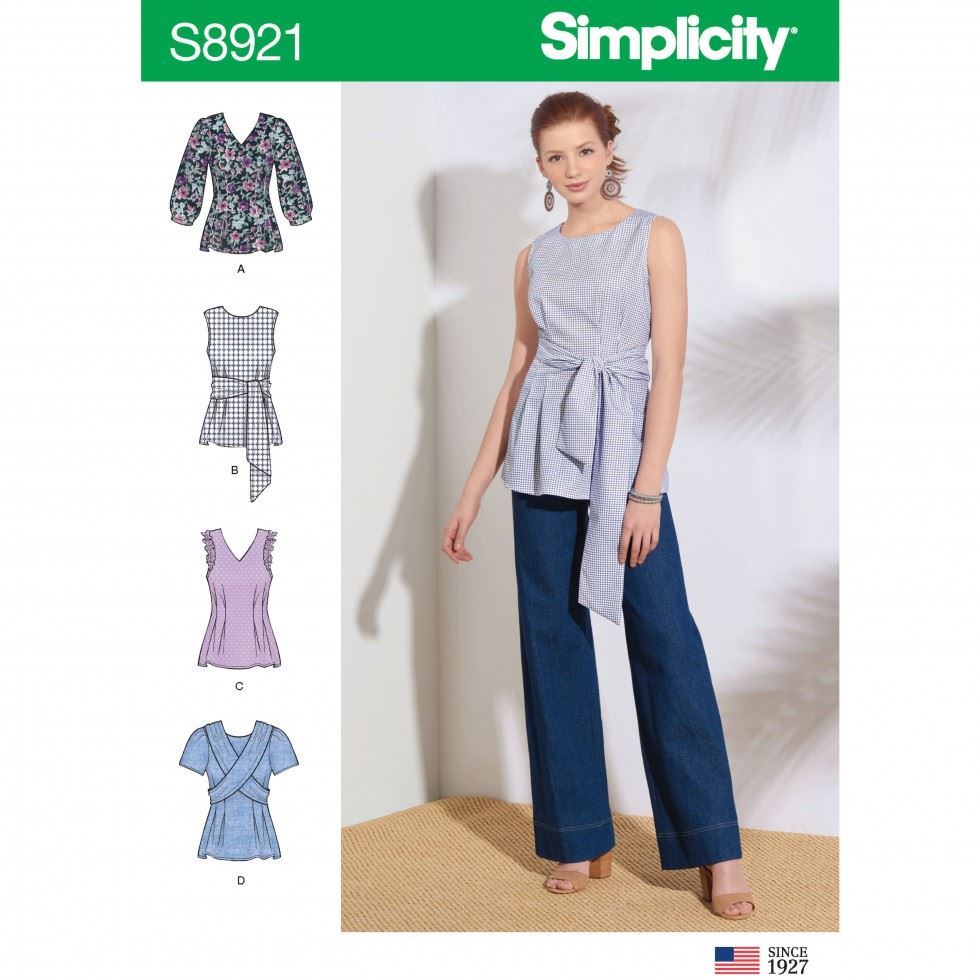 Minerva Sewing Pattern 8921 Simplicity Simplicity-8921-D5