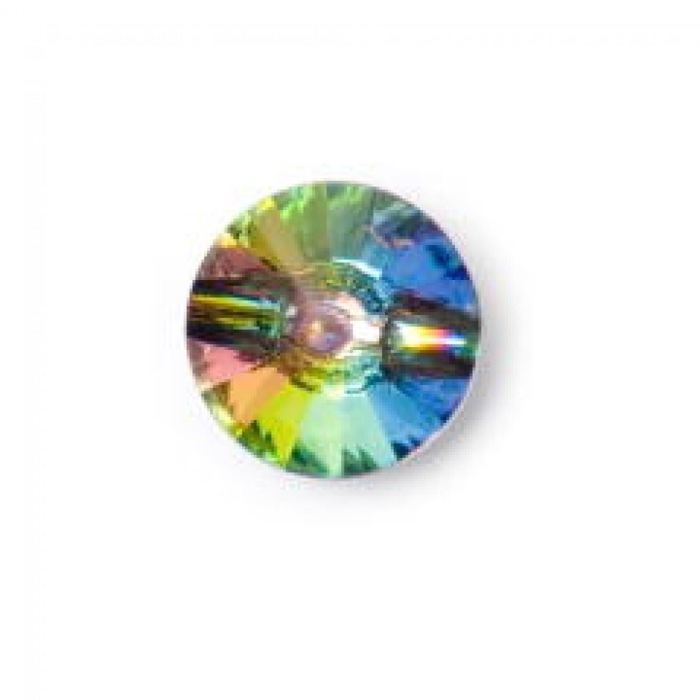 Crendon Clear / Multi Faceted Diamante Effect Buttons (Value Pack)