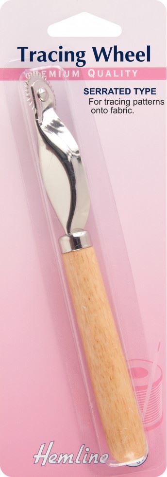 Hemline Serrated Edge Tracing Wheel