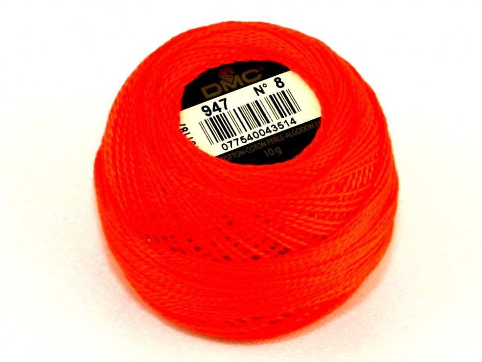 DMC Size 8 Cotton Perle Thread 947
 