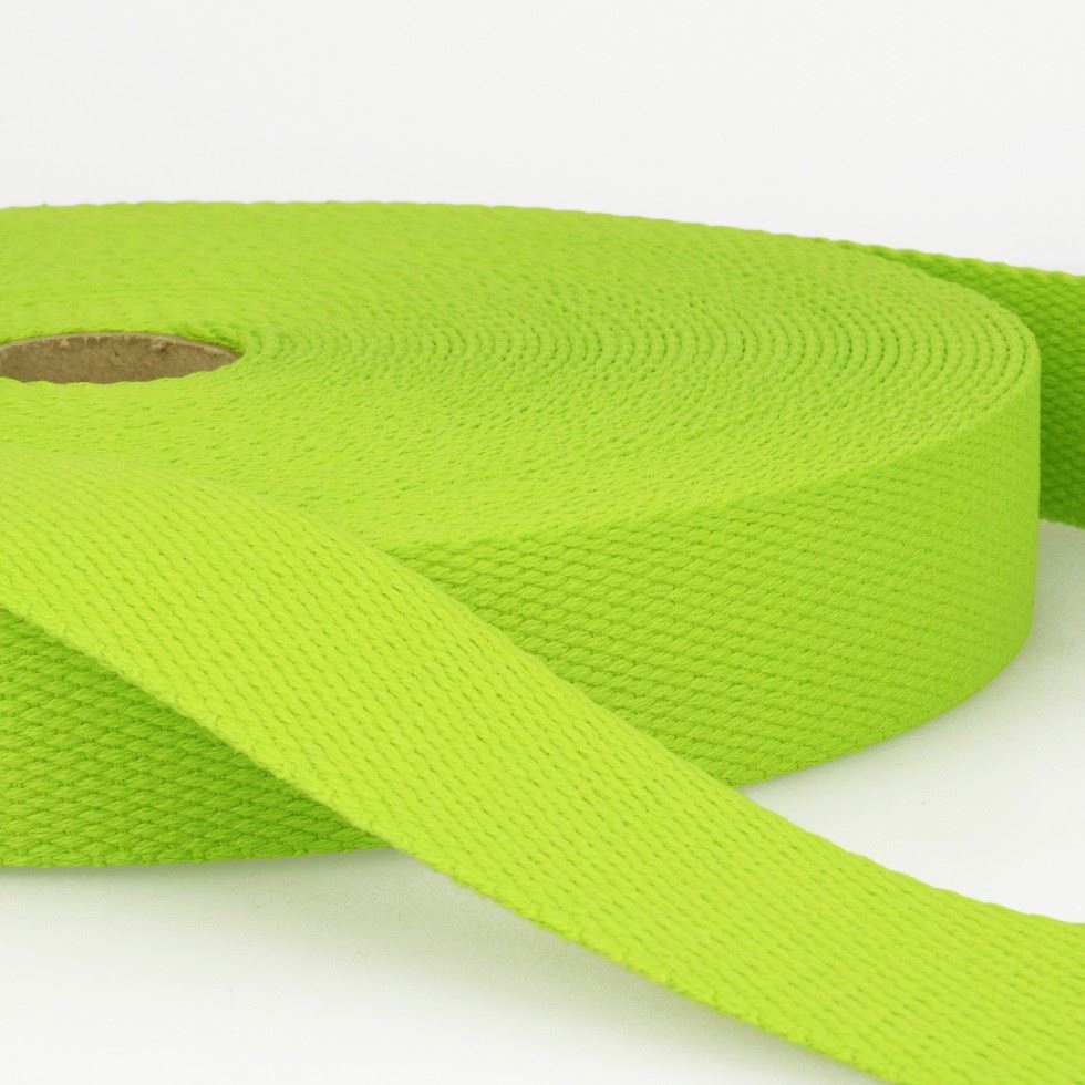 Stephanoise Cotton Webbing Anise Green