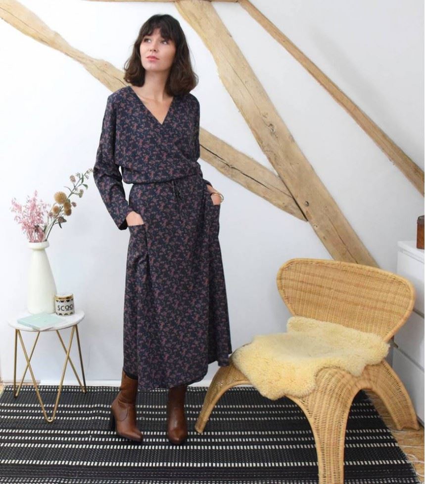 Cousette Paper Sewing Pattern Amourette Dress
 