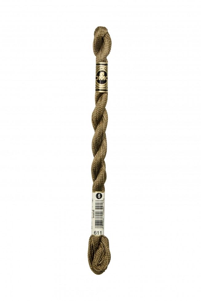 Dmc 611 Size 3 Cotton Perle Thread