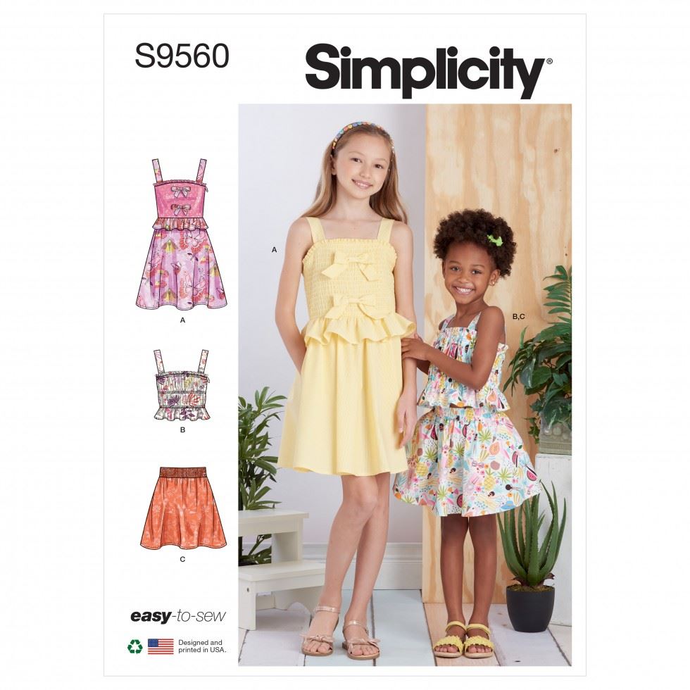 Minerva Sewing Pattern 9560 Simplicity Simplicity-9560-Hh