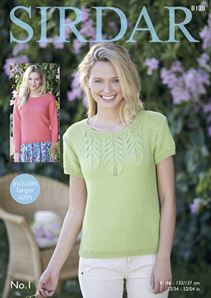 Sirdar No.1 Dk Knitting Pattern 8128