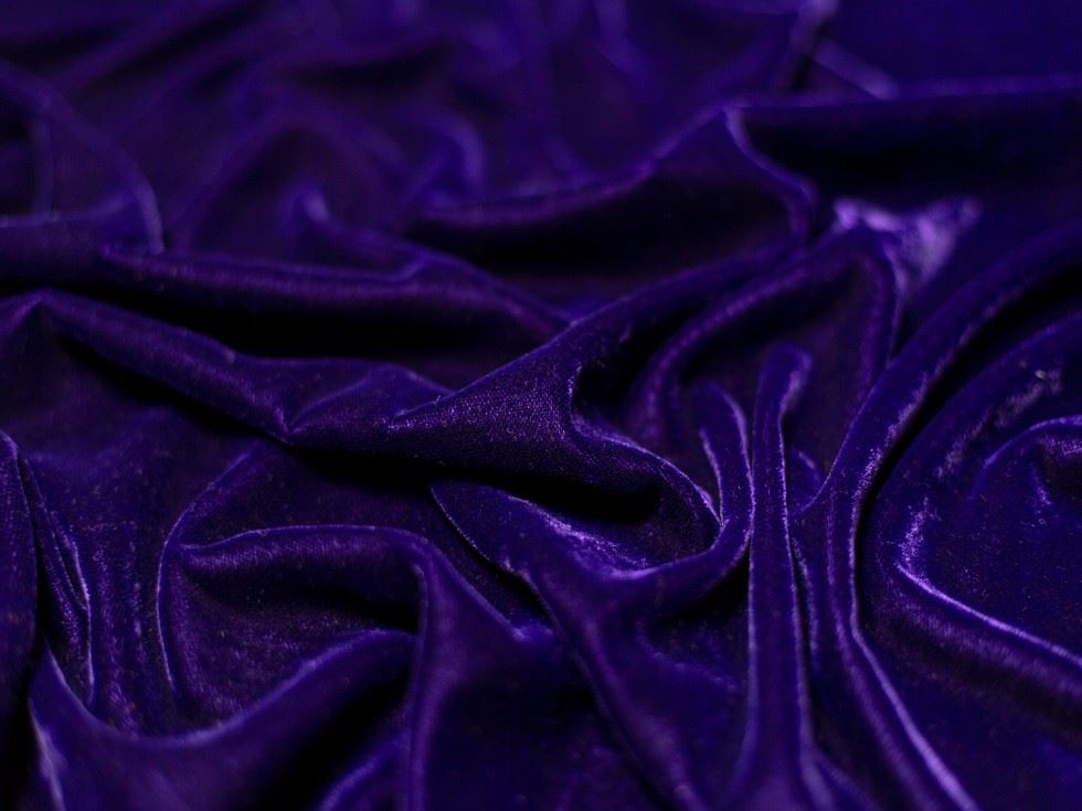 Triple Crown Velvet Fabric 110cm / 44" Wide - per metre - Picture 8 of 11