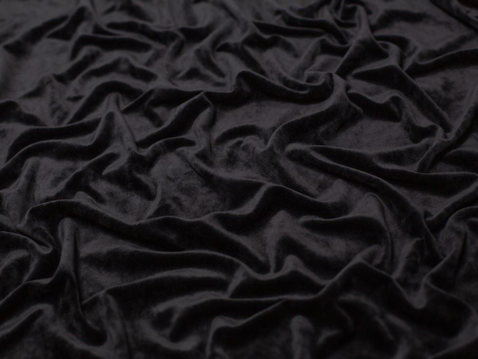 Minerva Polyester Velour Stretch Knit 150cm / 60" Wide - per metre - Picture 3 of 17