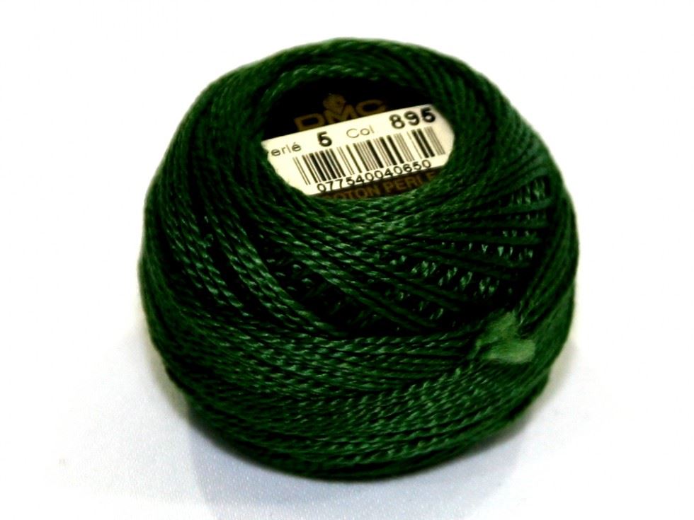 Dmc 895 Size 5 Cotton Perle Thread
