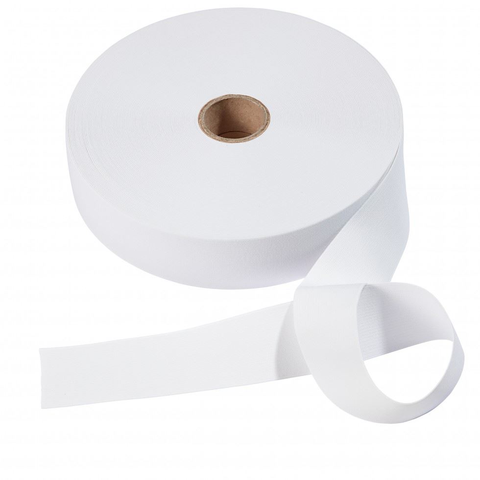 Prym White Soft Elastic Tape