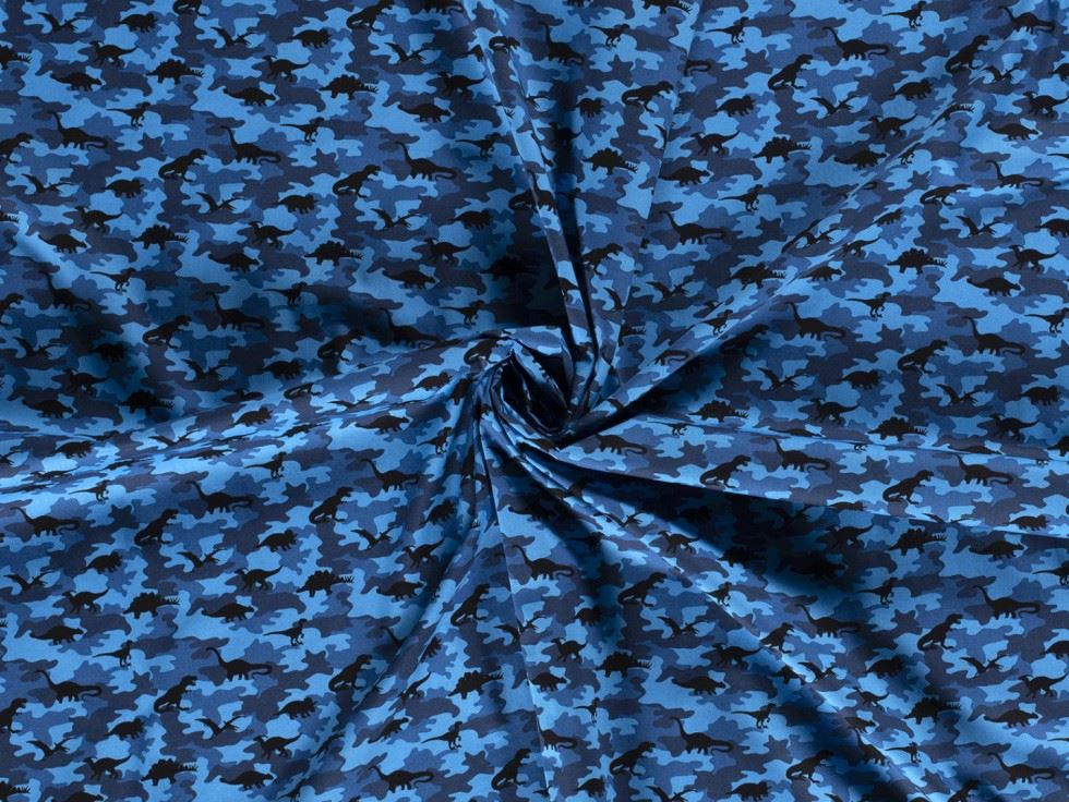 Blue 100% Cotton Poplin Fabric