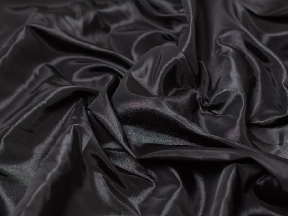 Minerva Core Range Black Shot Taffeta Fabric