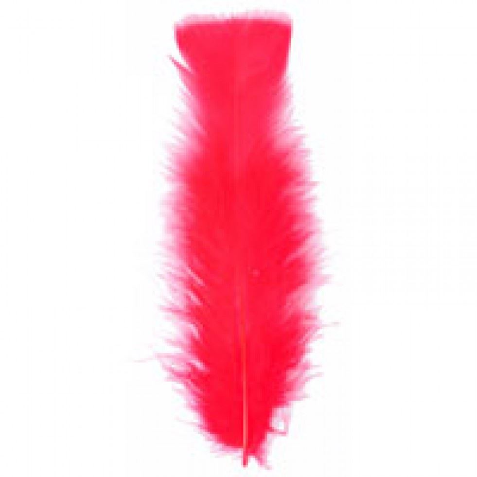 Trimits Red Turkey Craft Feathers (Value Pack Of 5)