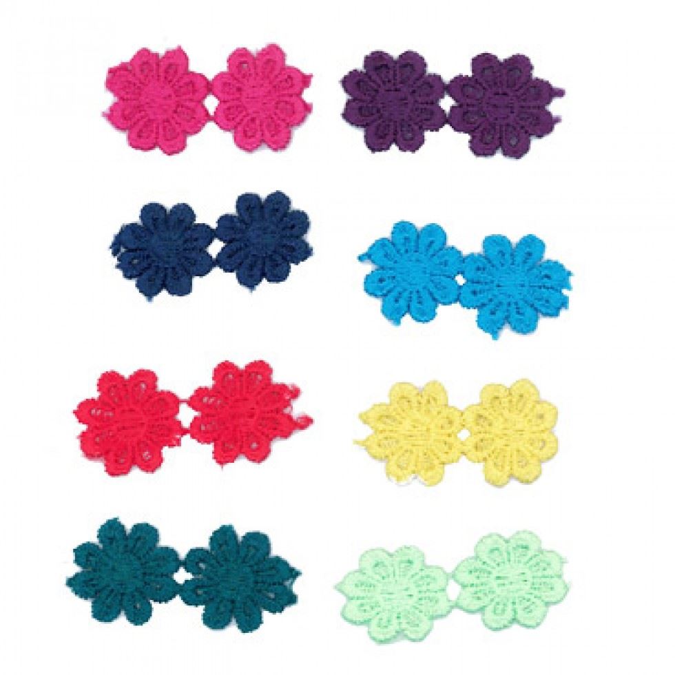Yellow Daisy Guipure Lace Trim