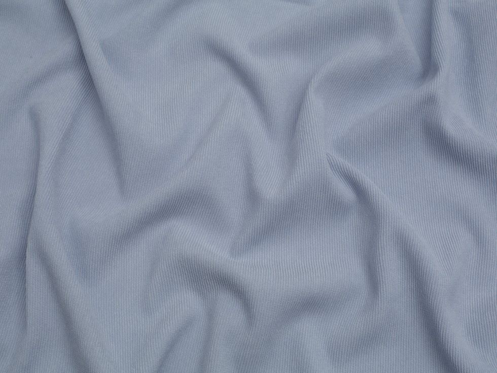 17 Wale Stretch Woven Babycord Fabric Baby Blue