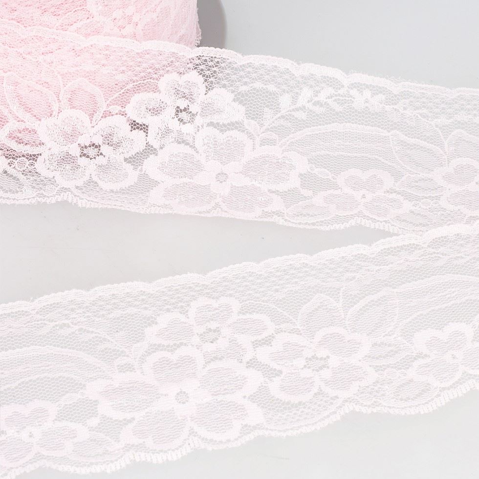 Stephanoise Rachel Lace Trim Light Pink