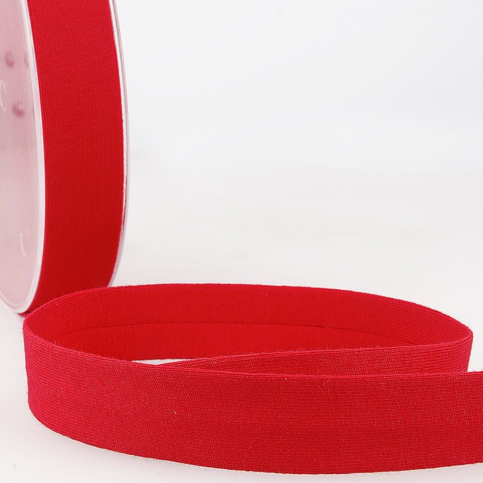 Stephanoise Cotton Jersey Bias Binding Tape Raspberry