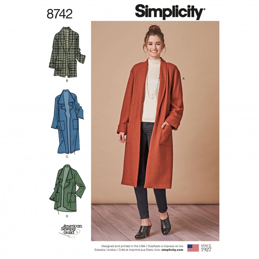 Simplicity Sewing Pattern 8742