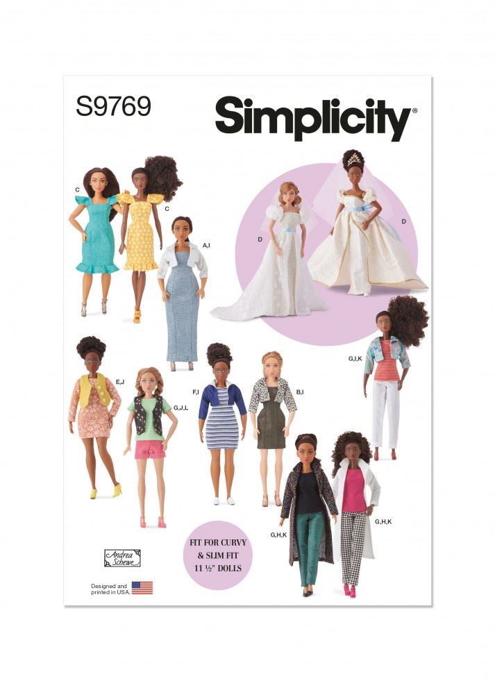 Simplicity Paper Sewing Pattern 9769
 
