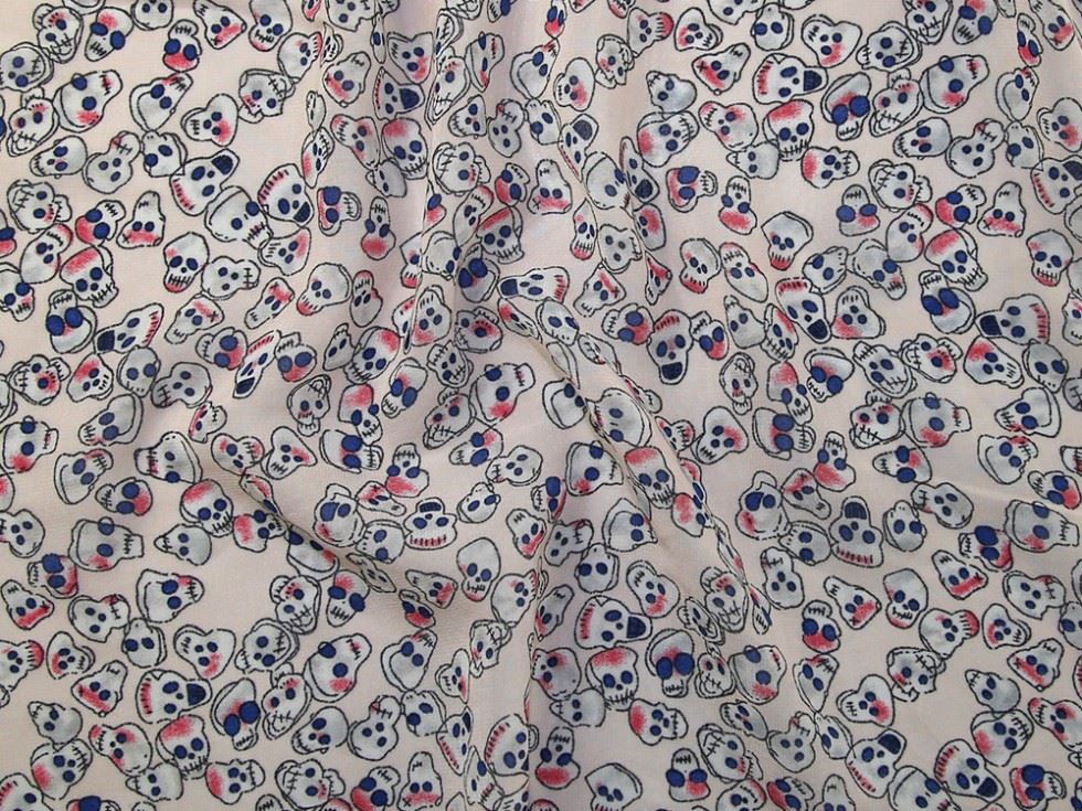 Pink Deadstock Sheer Chiffon Fabric