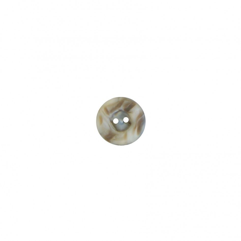Crendon Round Pearlised Buttons (Value Pack) Beige
 