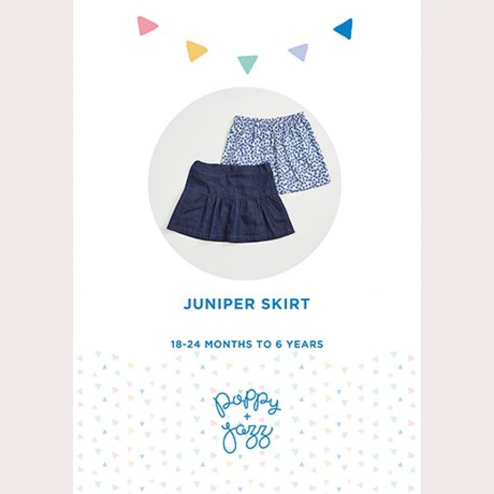 Poppy and Jazz Paper Sewing Pattern Juniper Skirt
 