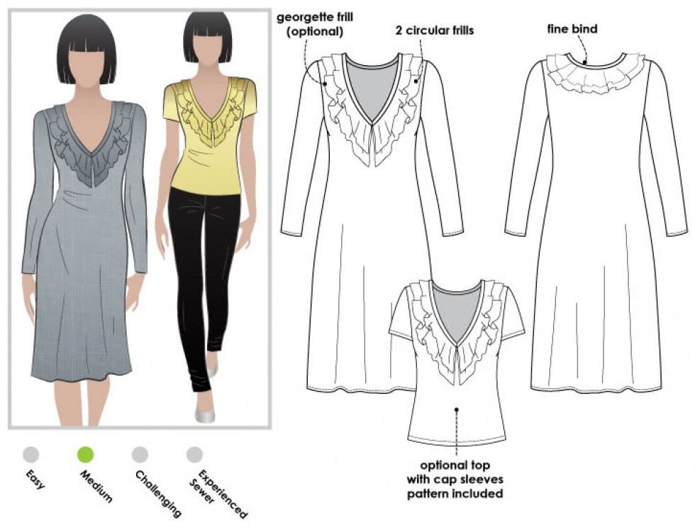 Style Arc Sewing Pattern Lucy Dress