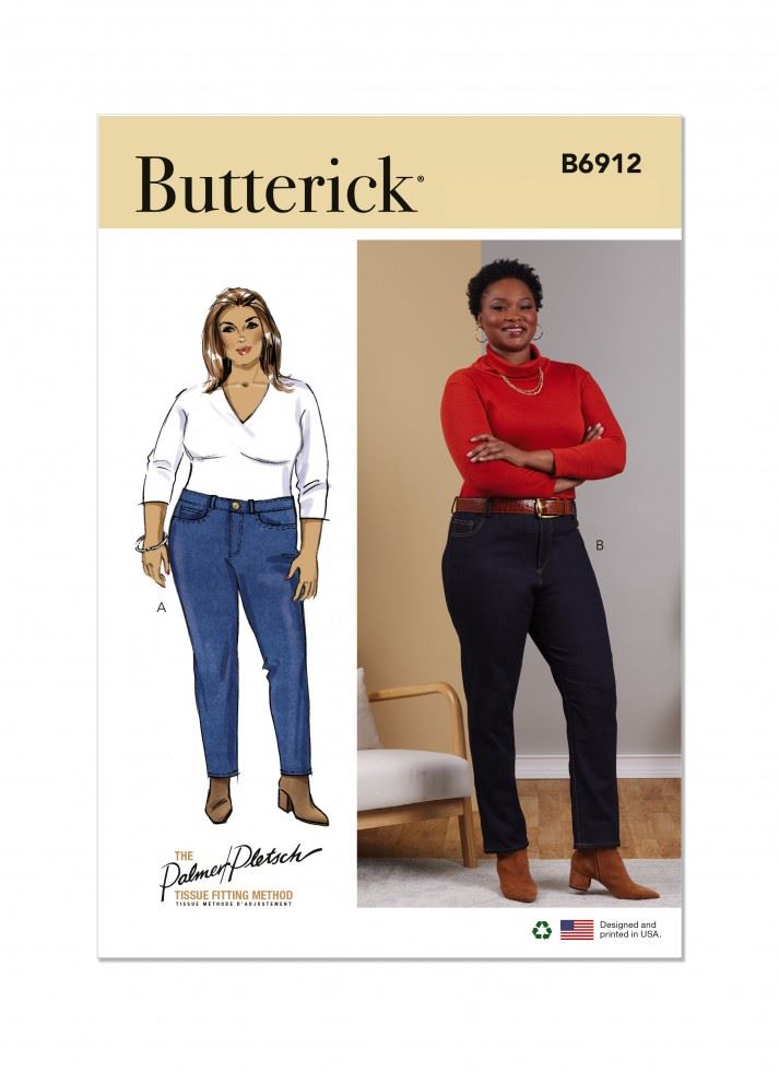 Butterick Paper Sewing Pattern 6912
 
