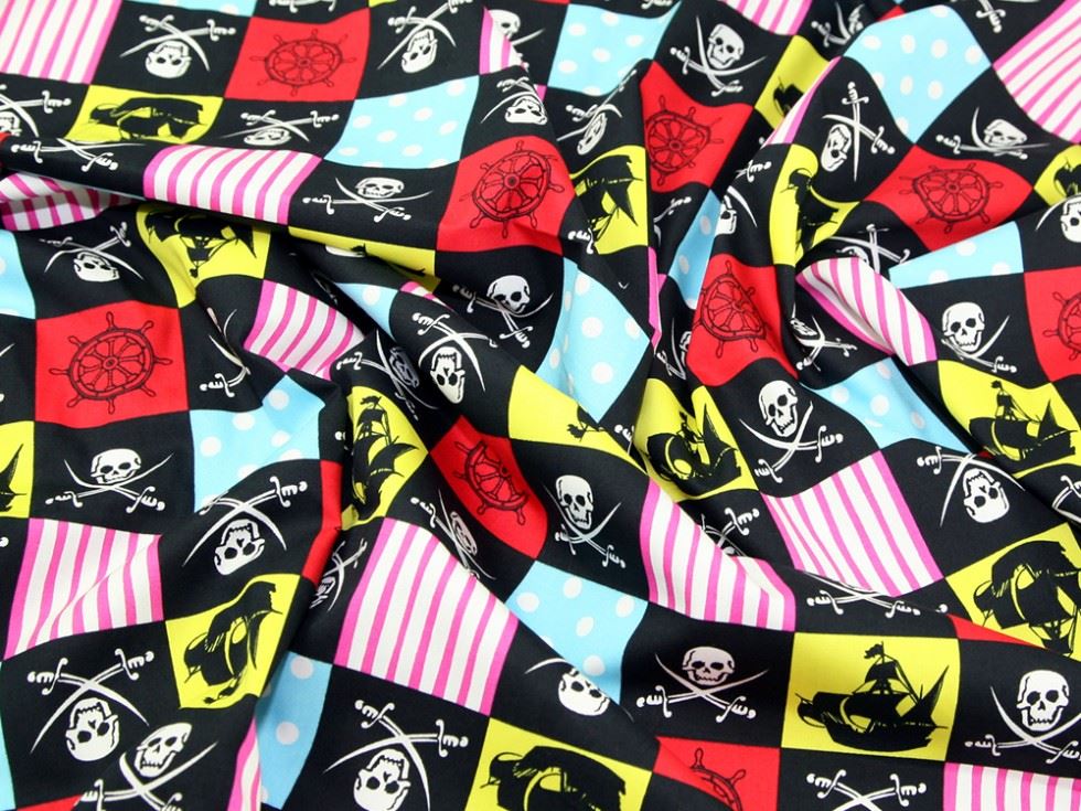 Rose and Hubble 100% Cotton Poplin Fabric Darks
 