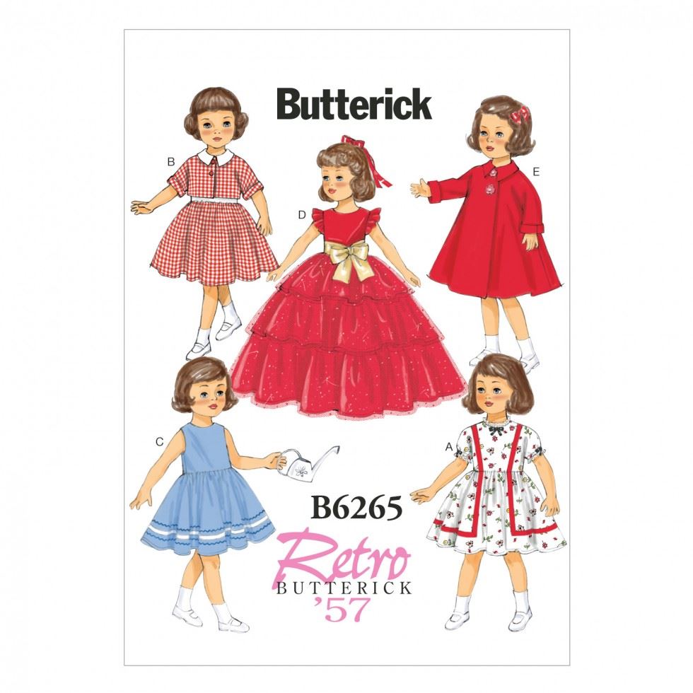 Minerva Sewing Pattern 6265 Butterick Butterick-6265-Osz