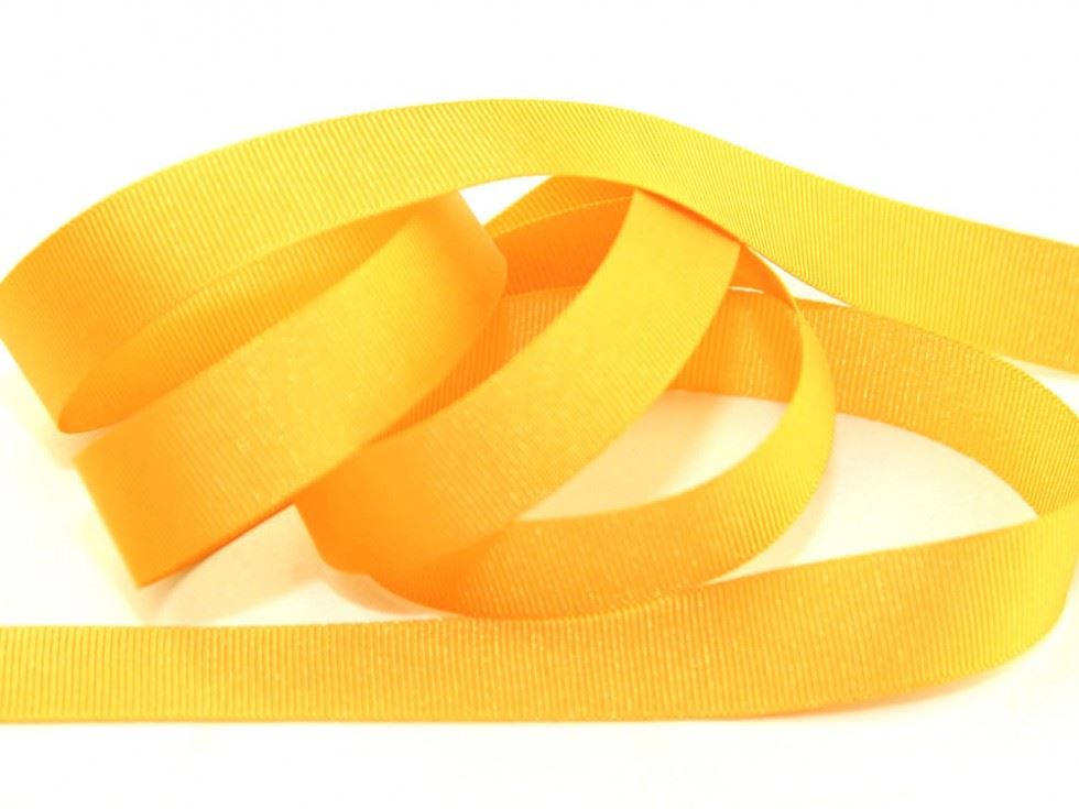 Berisfords 9075 Gold Grosgrain Ribbon