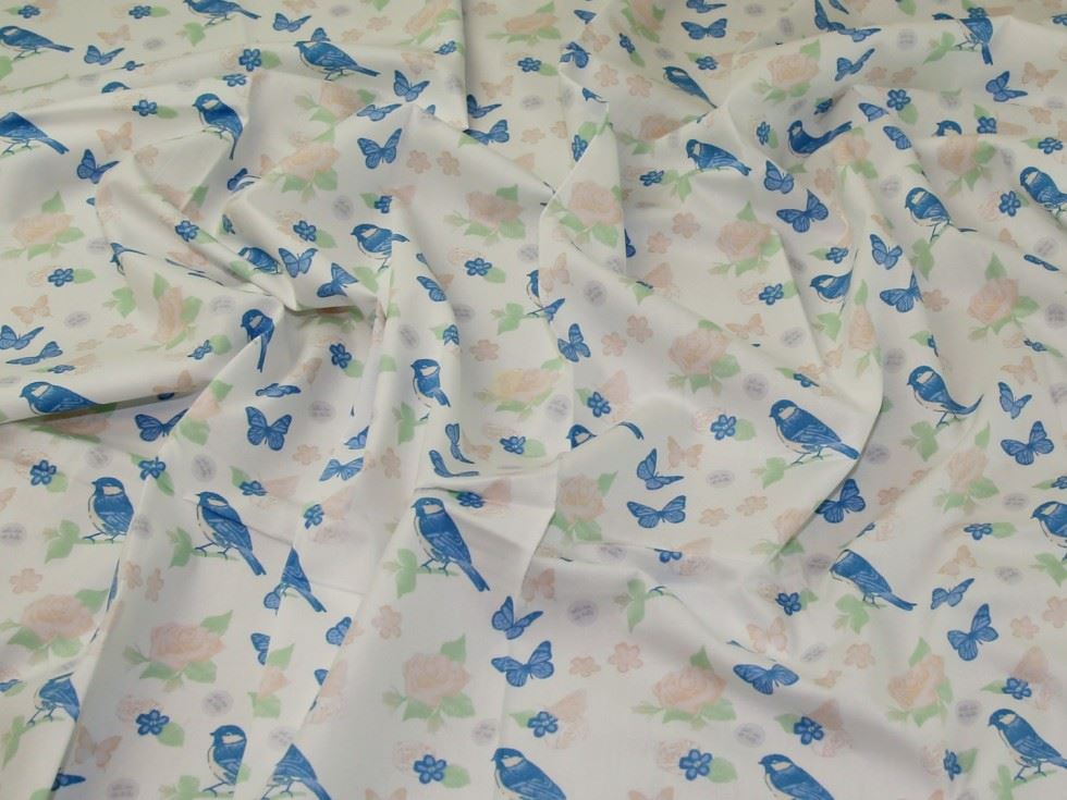 Orange Deadstock 100% Cotton Poplin Fabric