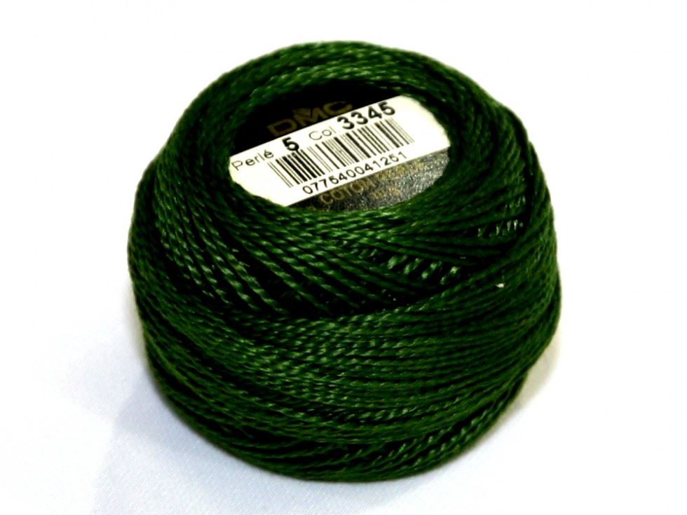 Dmc 3345 Size 5 Cotton Perle Thread