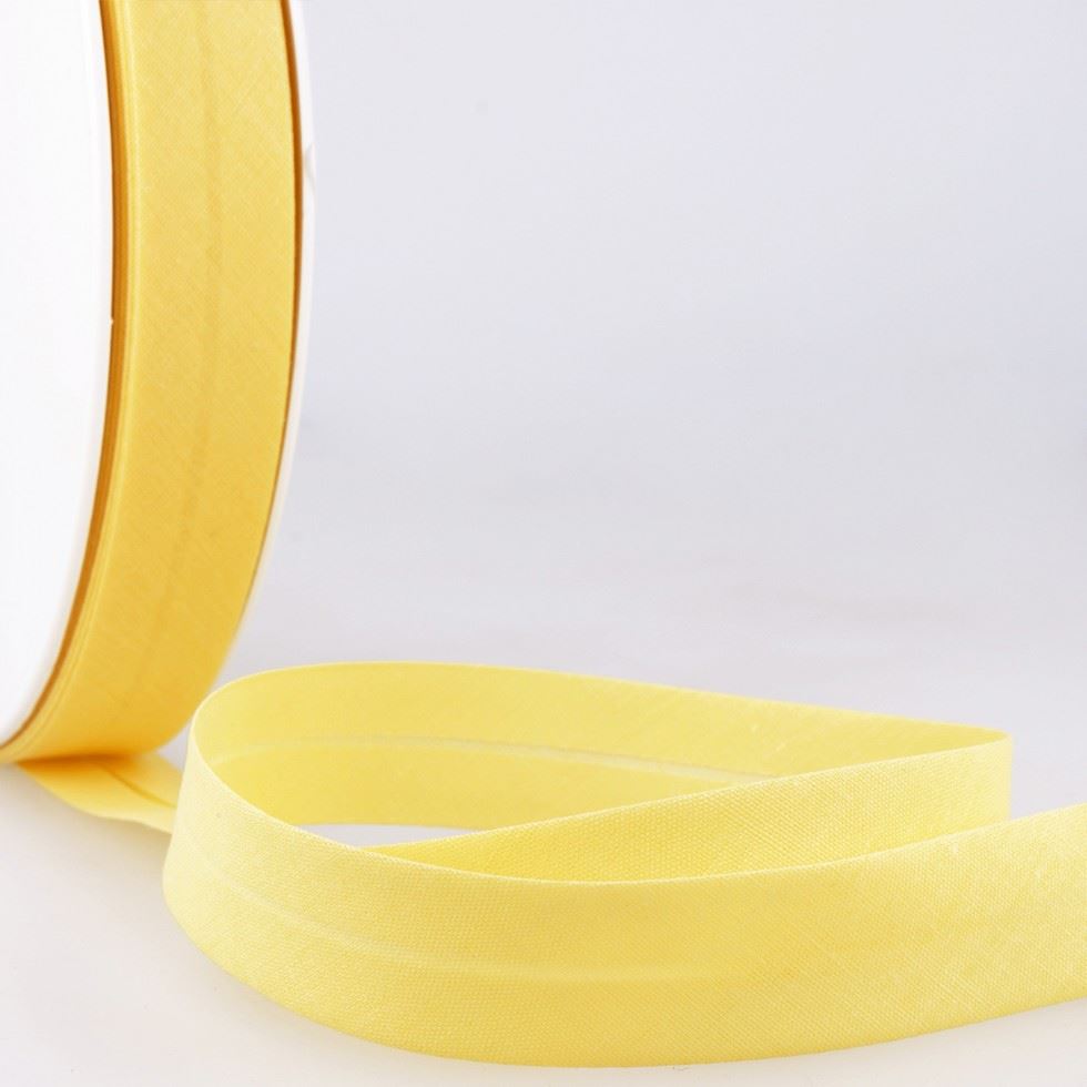 Stephanoise Polycotton Bias Binding Tape Lemon
 