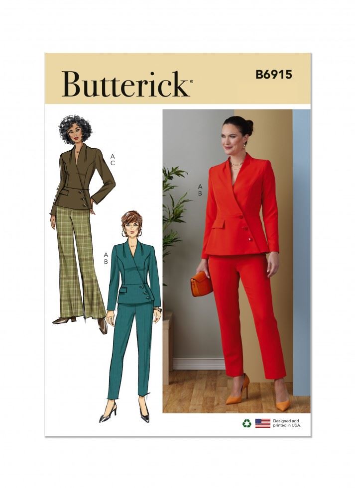 Minerva Sewing Pattern 6915 Butterick Butterick-6915-B5