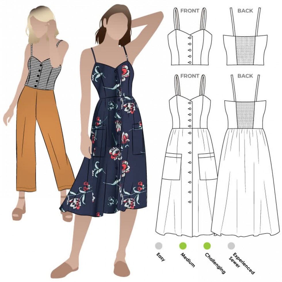 Style Arc Sewing Pattern Ariana Dress
