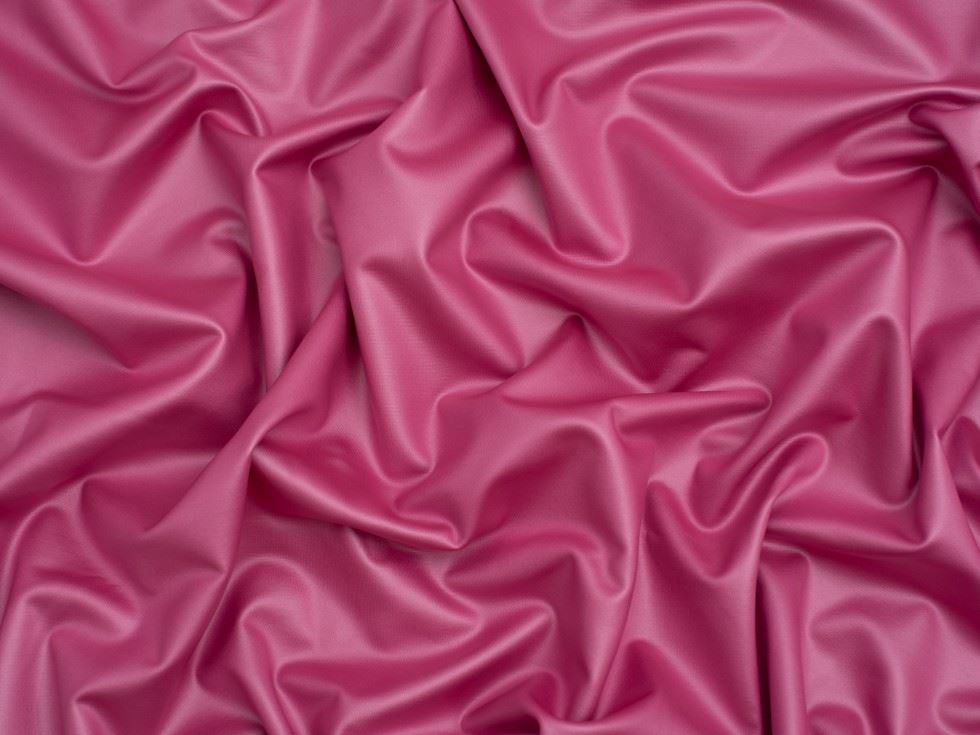 Minerva Core Range Lipstick Faux Leather Activewear Stretch Knit Fabric