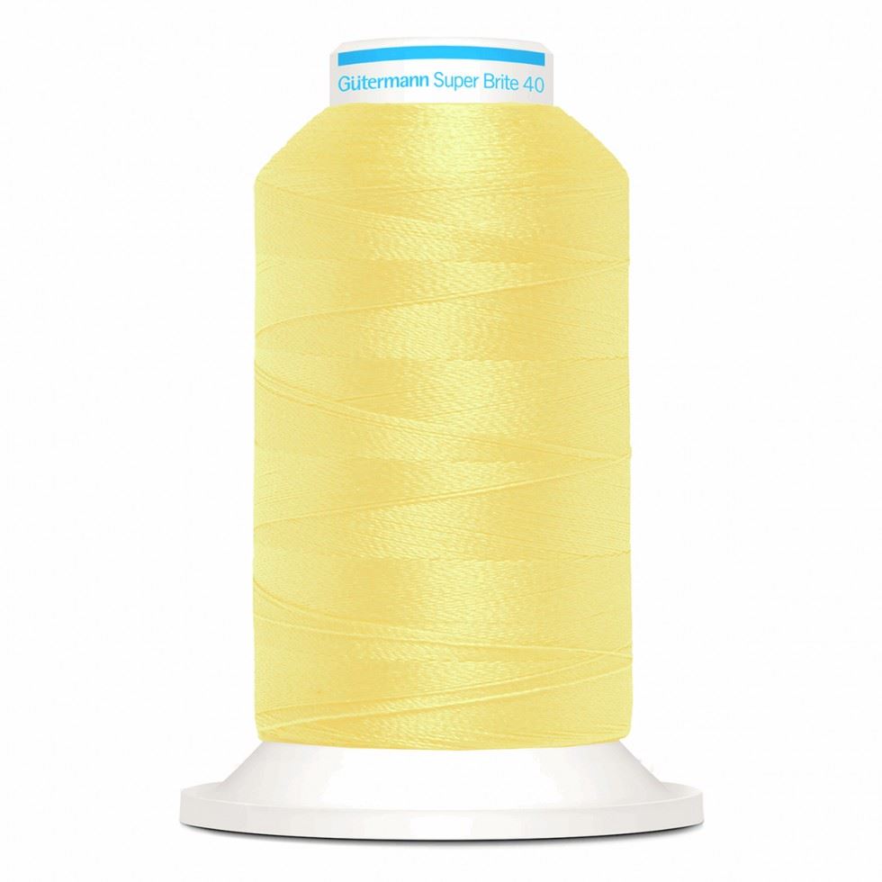 Gutermann 9003 Super Brite Polyester 40 Embroidery Thread